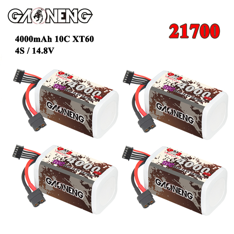 Drone Battery 4S - GNB XT60 플러그 21700 리튬 이온