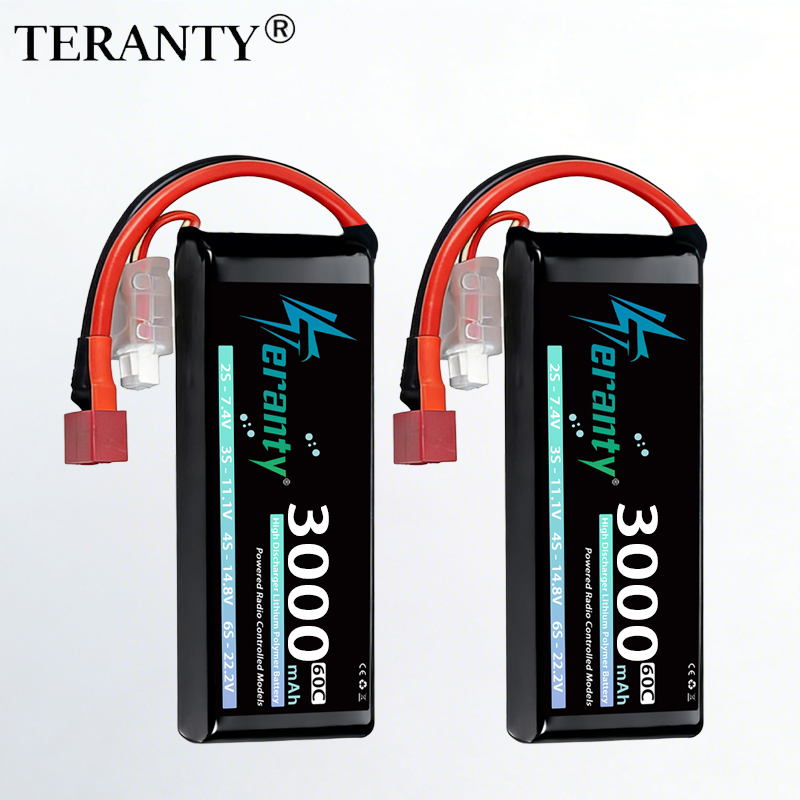 테란티 2S 3000mAh 리포 배터리 7.4V 60C - Drone Battery Connector 리뷰 및 가격