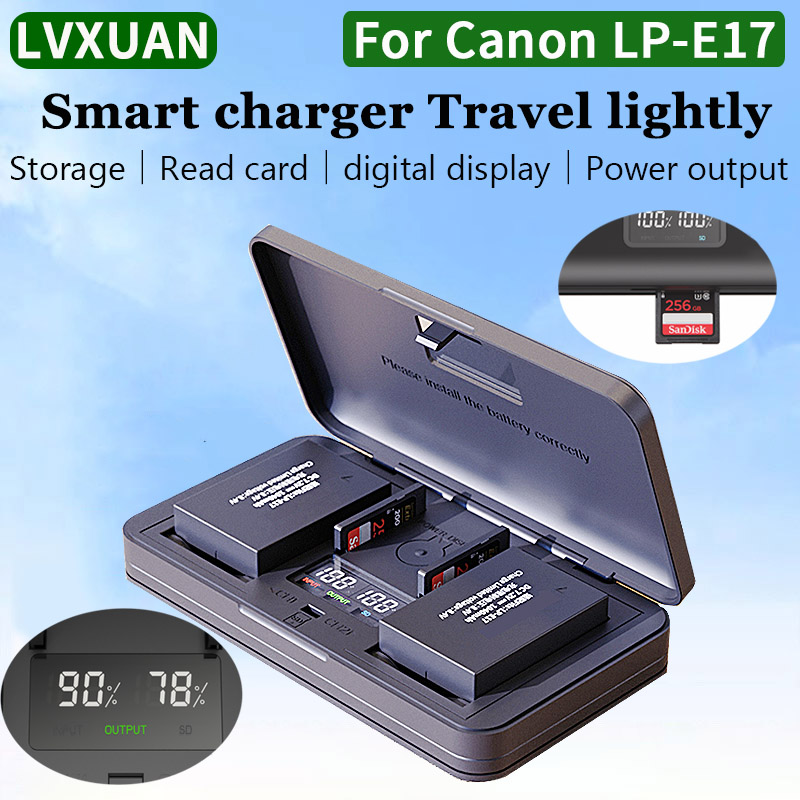 LVXUAN LP-E17 배터리 충전기, Canon E - Canon Camera Eos R50 리뷰 및 가격